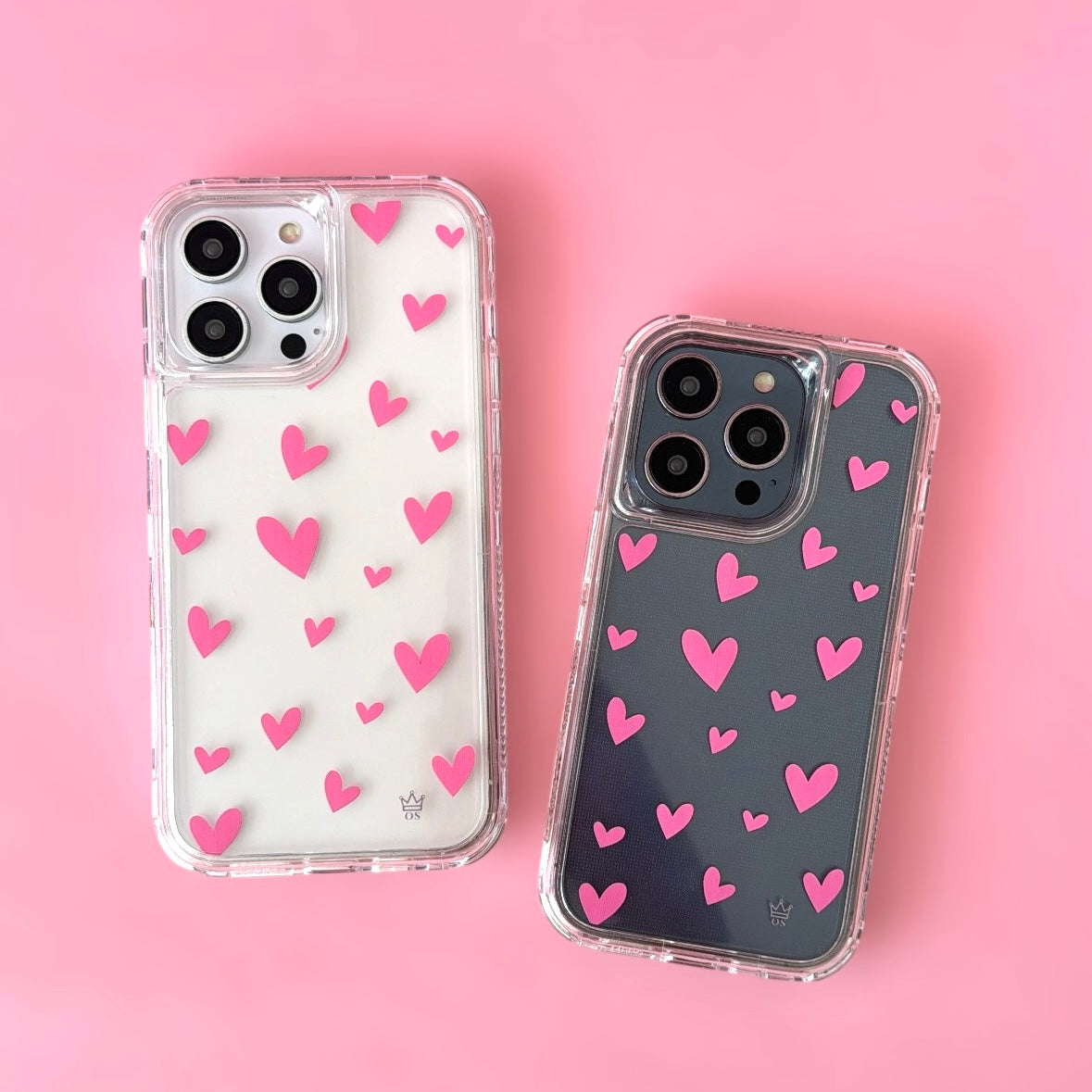 Case de Corazones Rosados 540