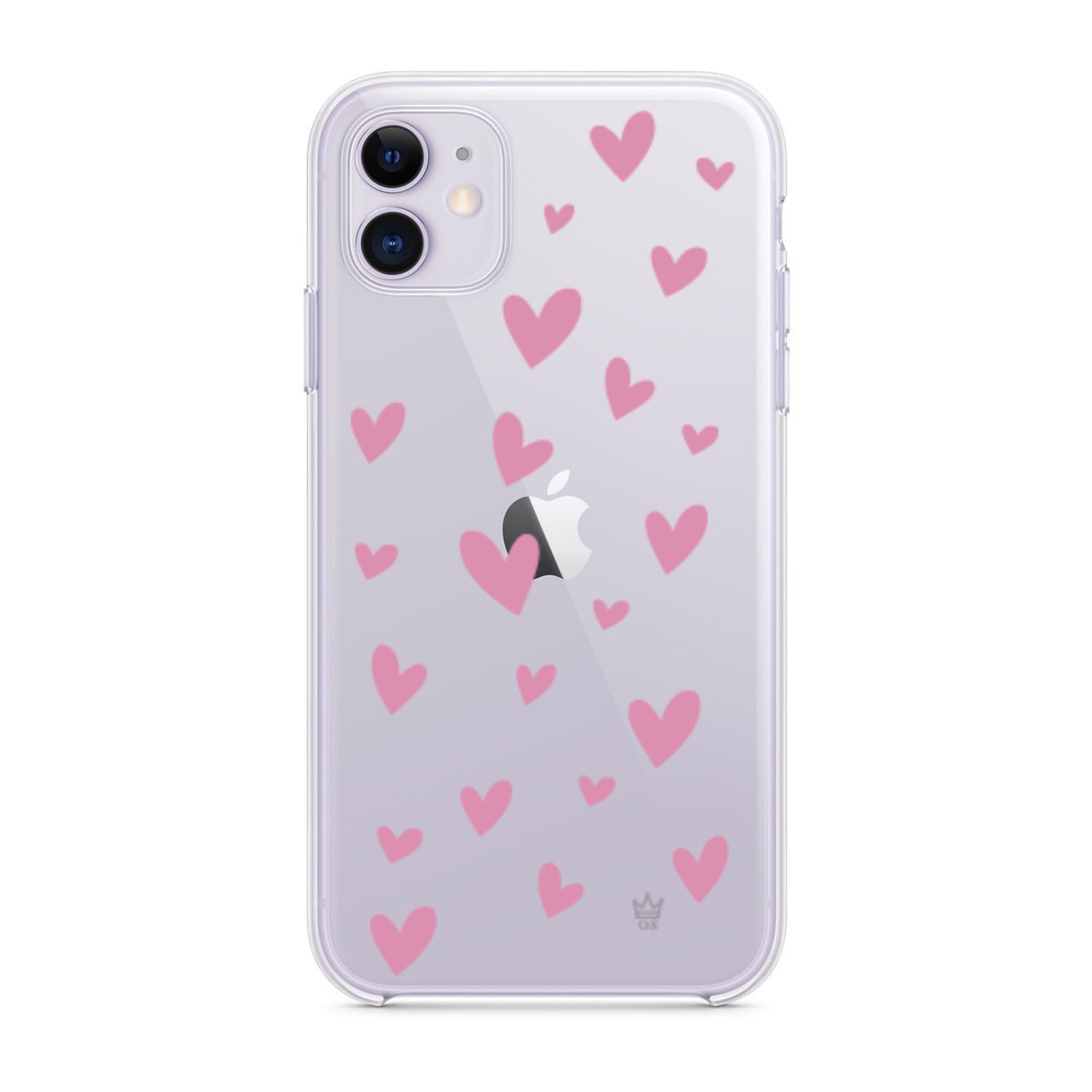 Case de Corazones Rosados