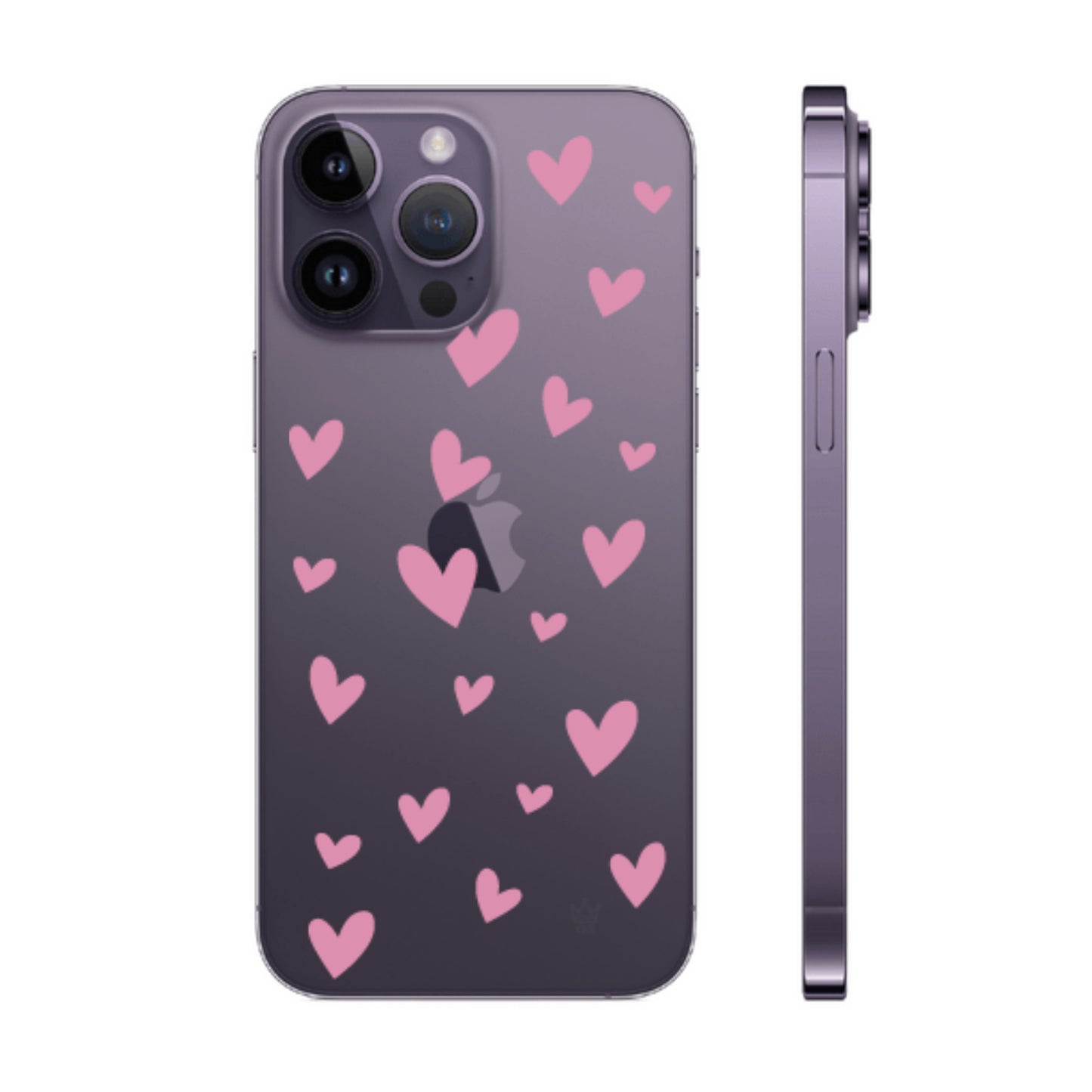 Case de Corazones Rosados