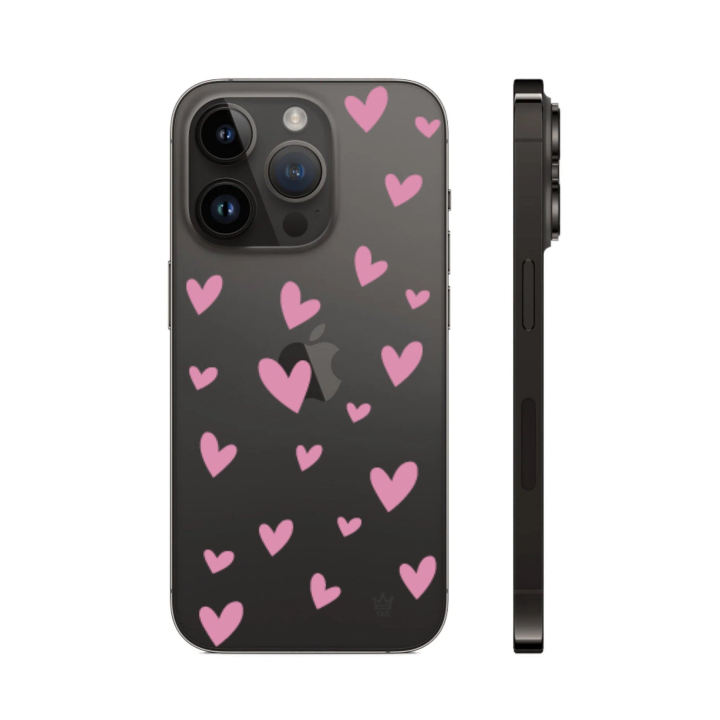 Case de Corazones Rosados