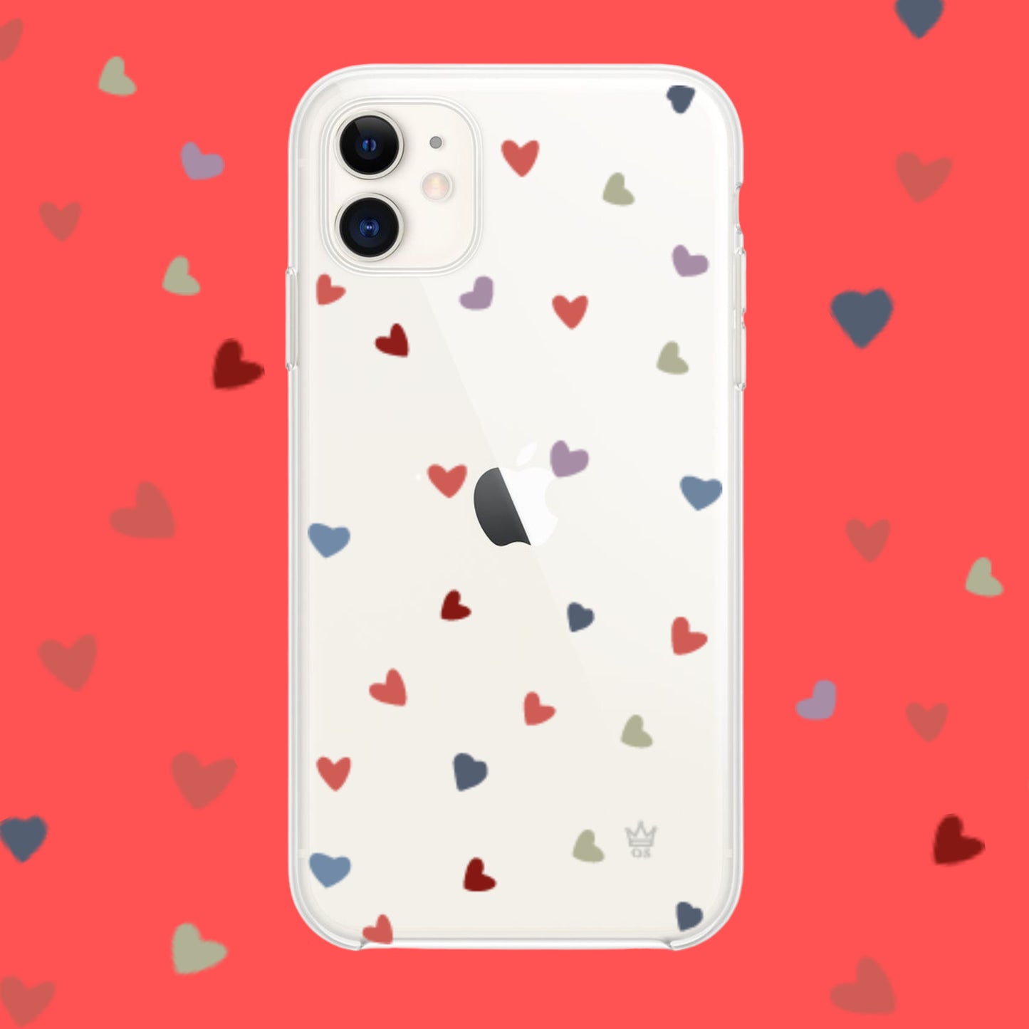 Case de Corazones de Colores