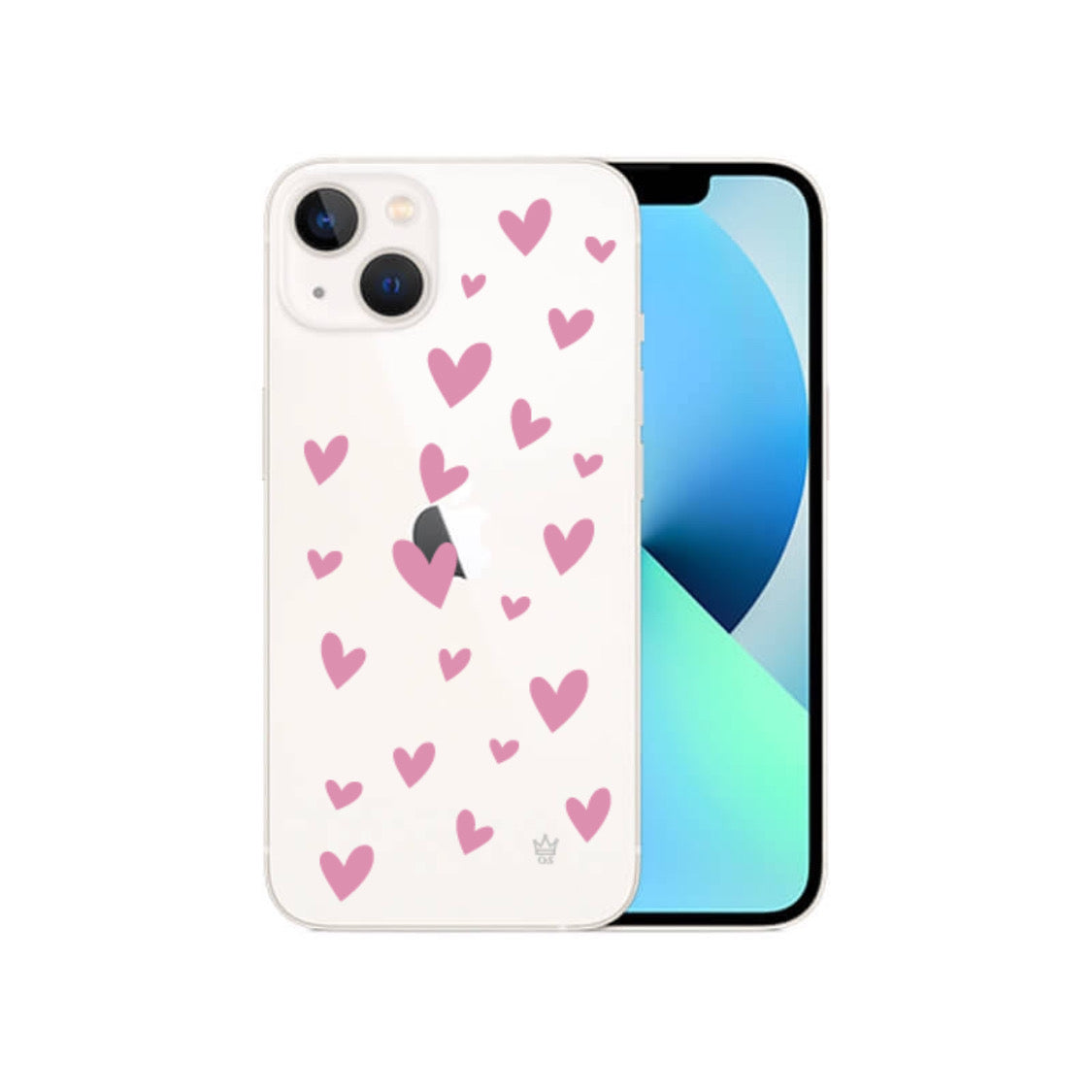 Case de Corazones Rosados