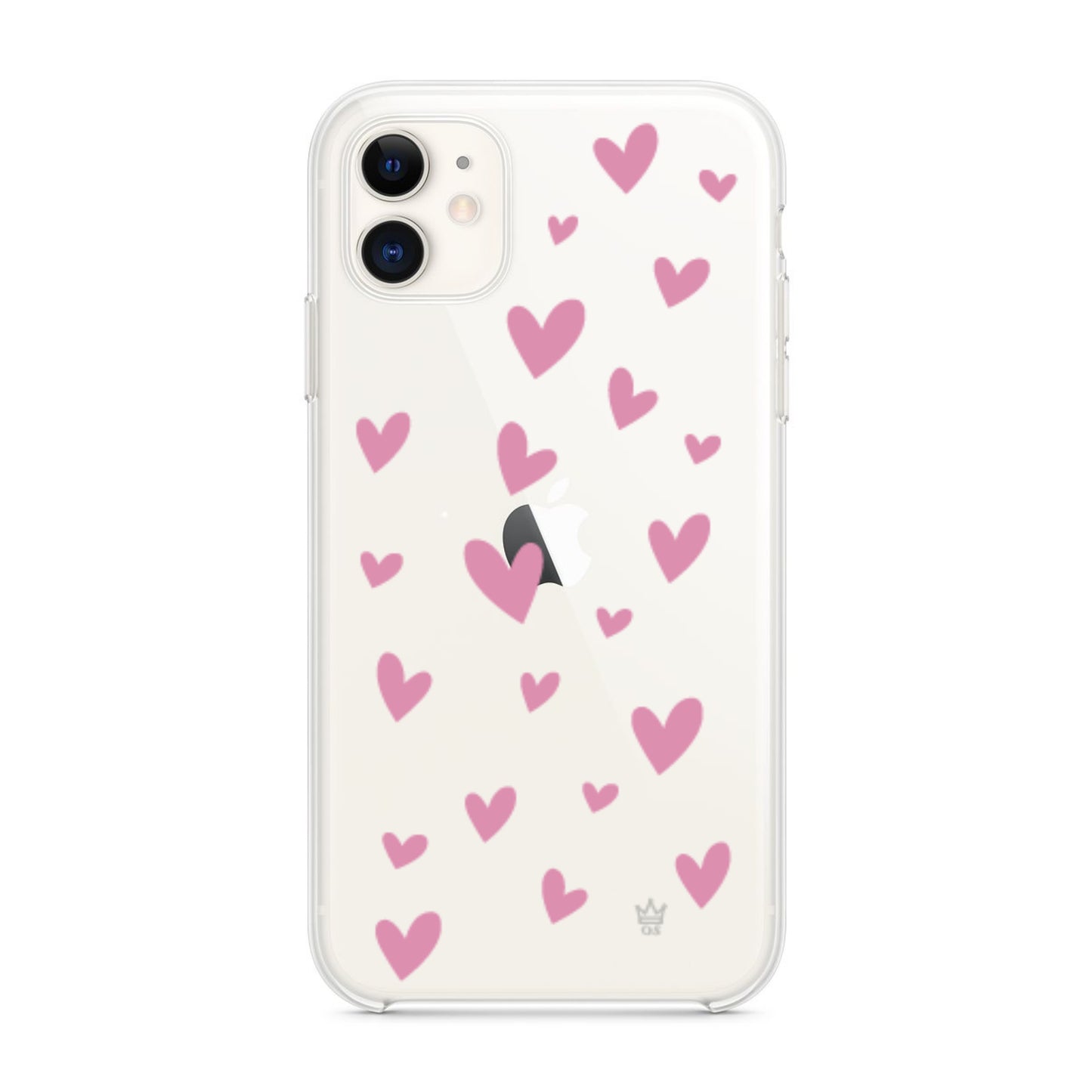 Case de Corazones Rosados