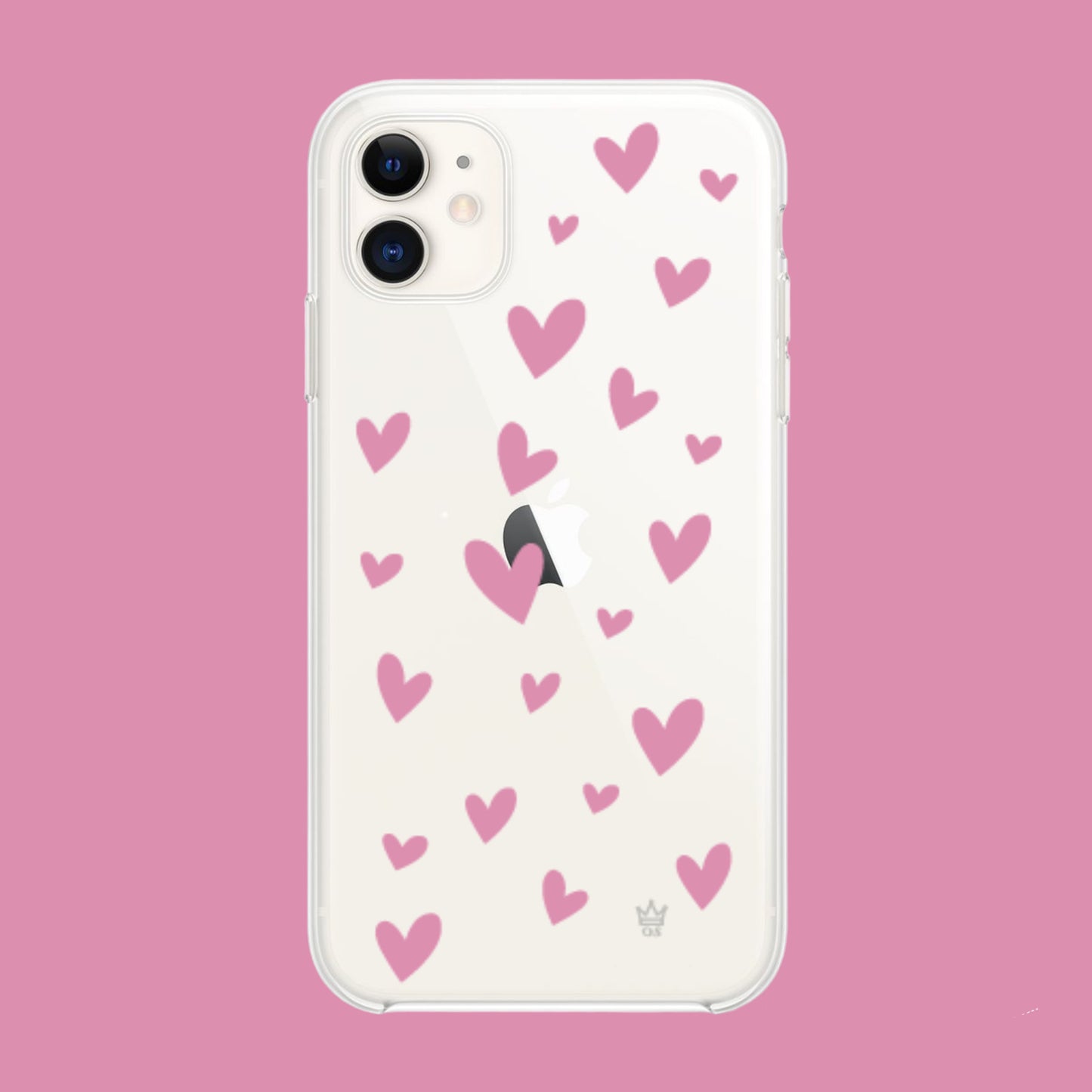 Case de Corazones Rosados