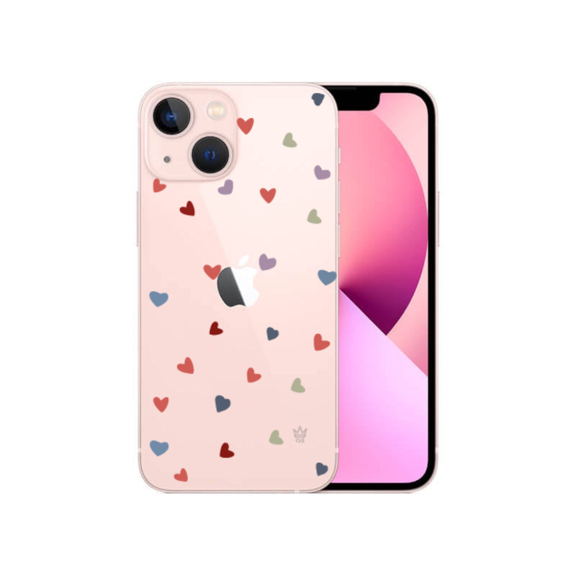 Case de Corazones de Colores