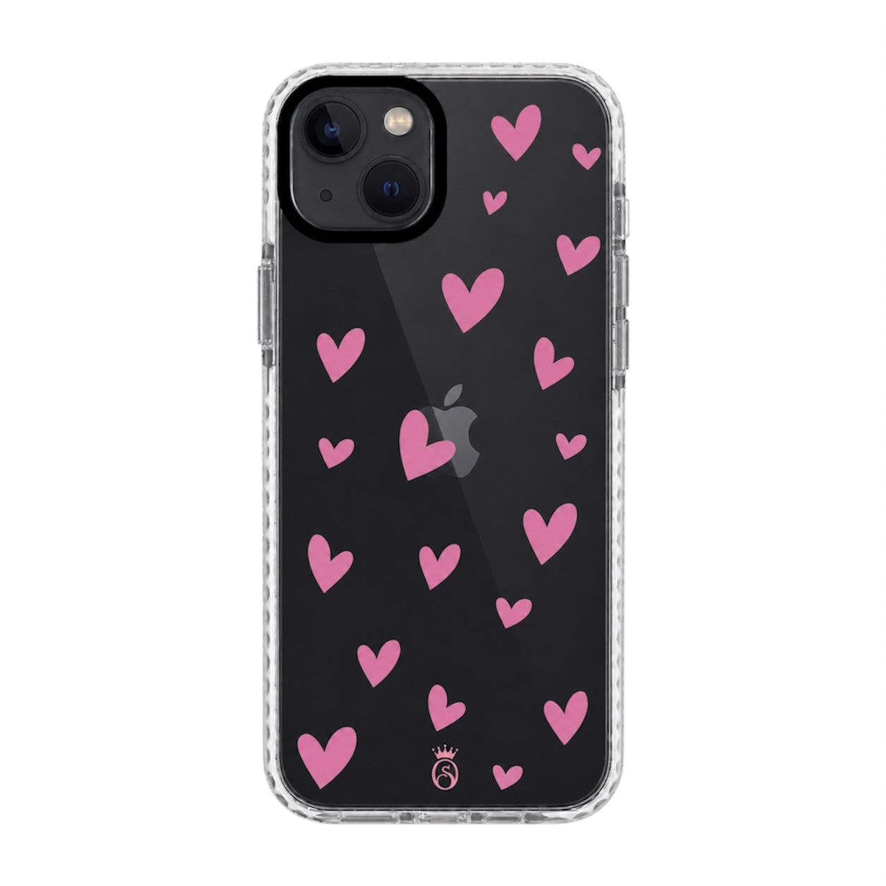 Case Corazones Rosados