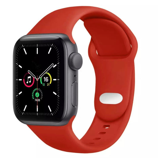 Correa Apple Watch color rojo